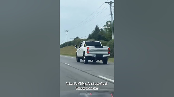 BRAND NEW FORD F250 DEATH WOBBLE😭😭 #comment #liftedtrucks #youtubeshorts #death #wobble
