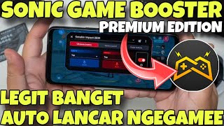 SONIC GAME BOOSTER PRO  - PREMIUM EDITION - LEGIT BANGETZ AUTO LANCAR NGEGAMEEEE screenshot 5
