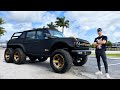 World&#39;s First Ford Bronco 6x6 Dark Horse