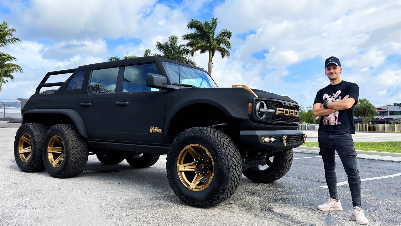 World's First Ford Bronco 6x6 Dark Horse - The Ultimate Doomsday Survival Truck