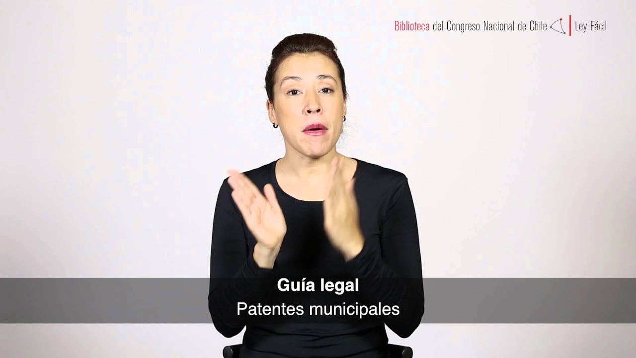 señas con las manos significado Guía legal en lengua de señas: Patentes municipales