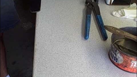 Replacing Stainless Steel Tape on Ivoprop