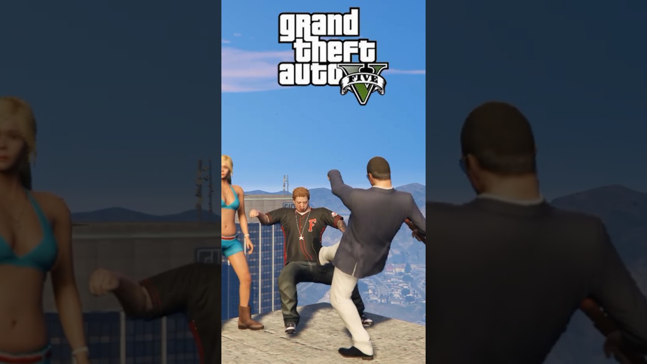 Michael kills Jemmy and tracey in GTA 5 (5)😱 