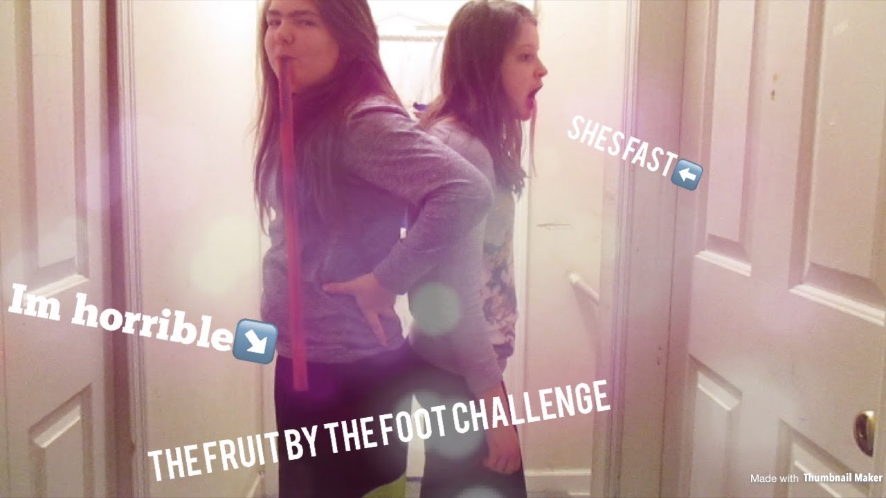 Fruit by the foot Challenge YouTube