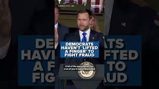 Information Vance accuses DEMOCRATS of blocking FRAUD crackdown, says voters should hold them 'accountable' News