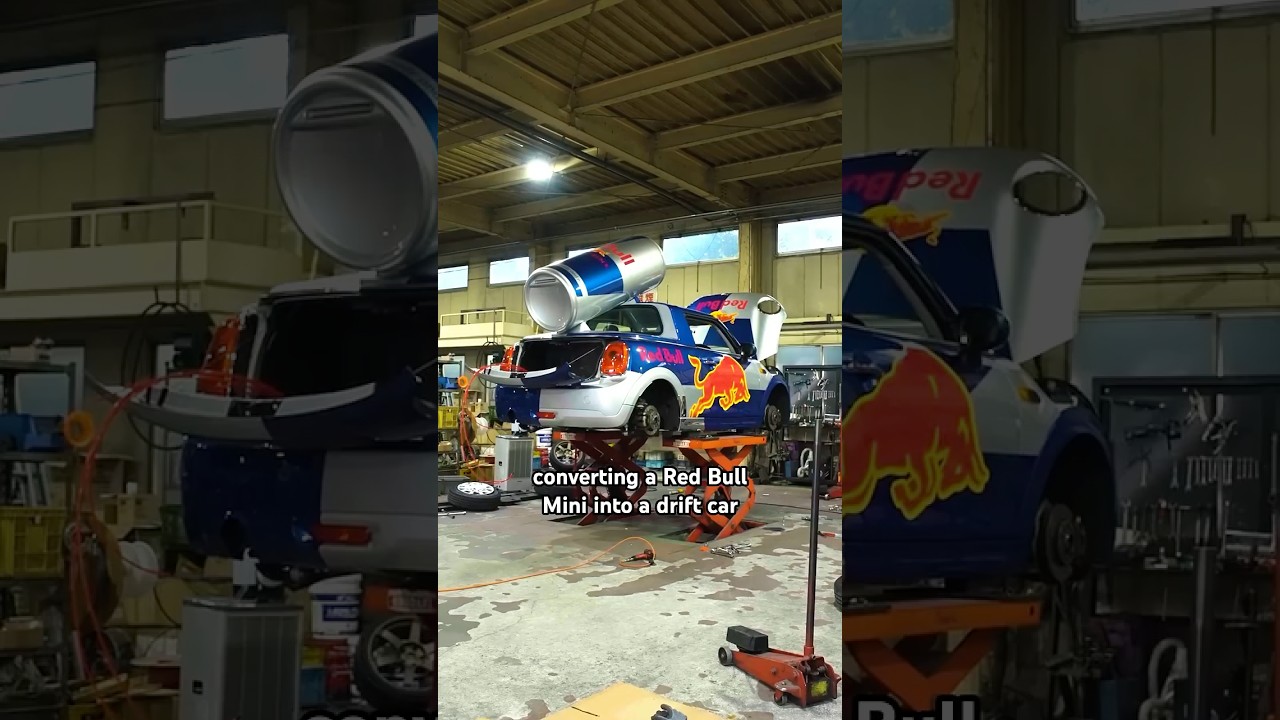 Building a Red Bull Mini 🎨