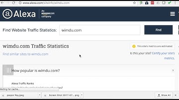 Use Alexa.com to find out the page rank of any website on google