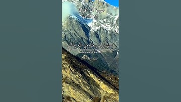 يستبشرون بنعمة من الله وفضل. ماتيسر من سورة آلعمران بصوت القارئ الشيخ المنشاوي.