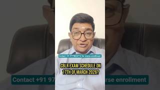 15 दिन बचे हैं - CBLR Exam के लिए यही सही समय है #cblrexam