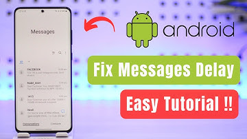 How to Fix Delayed Text Messages Android !