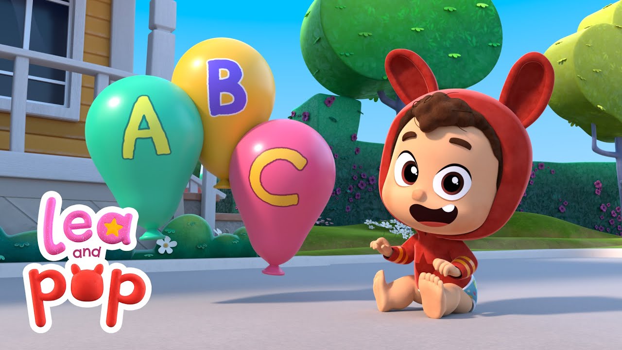 ABC Song 🎶 Learn the Alphabet with Lea and Pop | Baby Songs & Nursery Rhymes