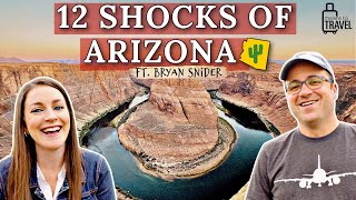 SURPRISES OF ARIZONA  ◆  12 Things That Might SHOCK You On Your Arizona Vacation!