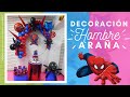 Decoración hombre araña/spiderman decoration