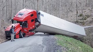 Amazing Dangerous Idiots Trucks Driving Skills - Fastest Excavator & Truck Driving Fails Compilation by TAT Woodworking 274,686 views 11 months ago 11 minutes, 53 seconds