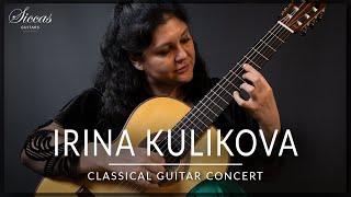 Irina Kulikova - Online Guitar Concert Legnani Bach Tarrega Chopin Siccas Guitars