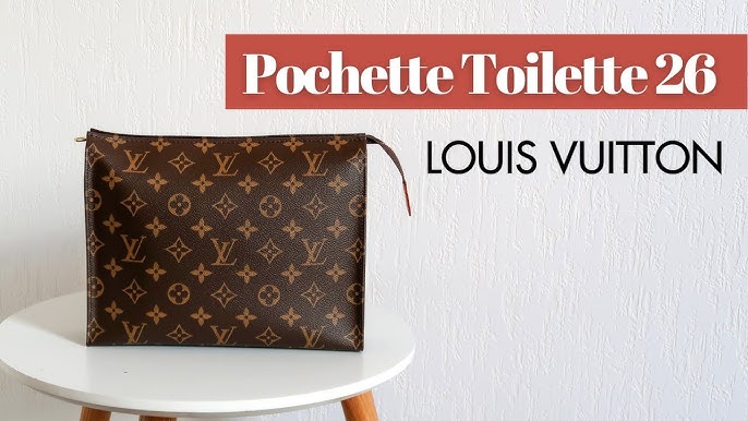 Louis Vuitton Kulturtaschen Vergleich  Pochette Cosmetique GM & PM, Trousse  Toilette 25 