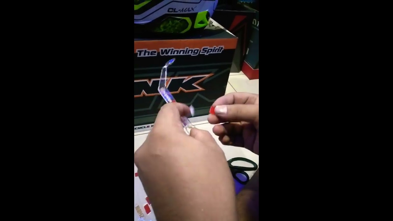 Tutorial | Cara pasang spoiler | HELM INK CL-MAX #5 yellow flo