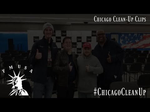 Freedom Movement USA, Scott Presler, The Illinois Log Cabin Republicans, and Brandon Harris Clean Up