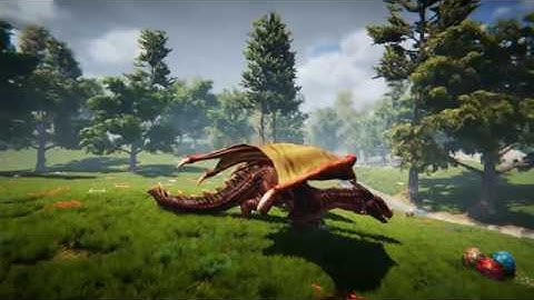 Unka, the Dragon. Testing various Unity Assets