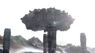 sci-fi scene redshift render test