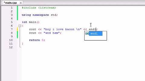 C++ Programming Tutorials More on Printing Text