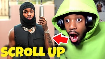 THIS IS PAIN MUSIC! DDG - SCROLL UP (REACTION!!)
