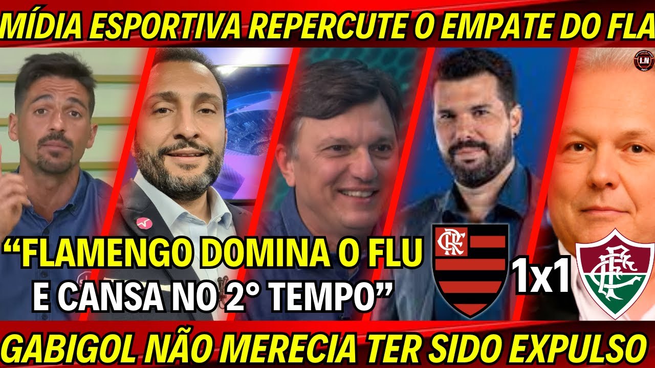 Flamengo fica só no empate com o Fluminense pelo Brasileirão