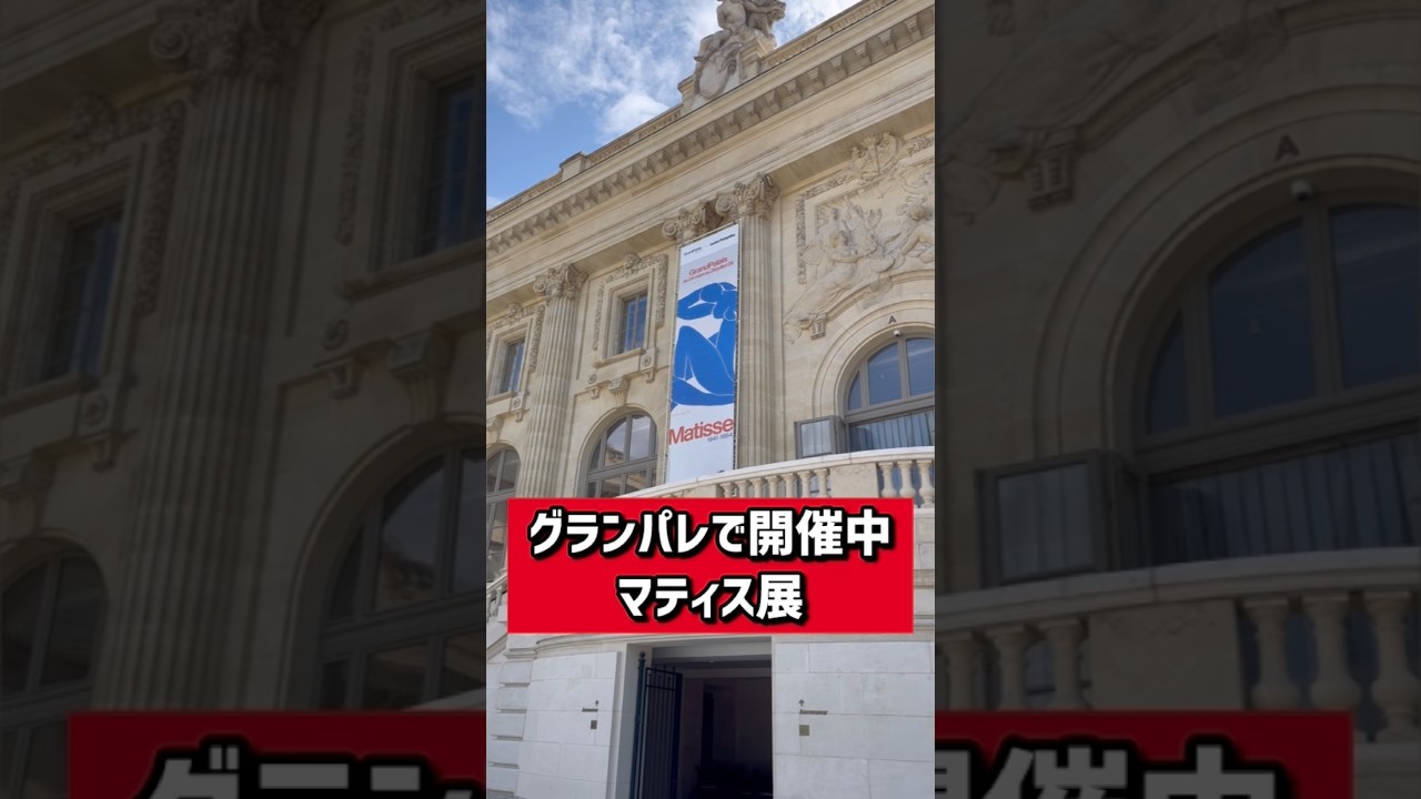 【パリの特別展】グランパレで開催中「マティス展」
