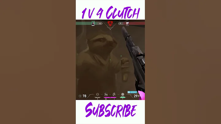 1v4 Clutch with Reyna || Old Clip || Valorant #reyna #shorts