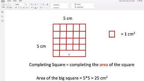 BC PreCalculus 11 Basics of Completing Square (Part 1)