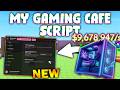 *NEW* My Gaming Cafe! Script (PASTEBIN 2026) ( EQUIP BEST, AUTO SPIN, AUTO UPGRADE )