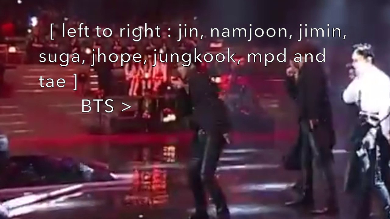 161202 MAMA 2016 - BTS react to EXO's performance