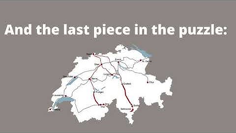 The Ceneri Base Tunnel - the last piece in the puzzle