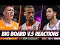 No ceilings 2024 nba draft big board v5 reactions