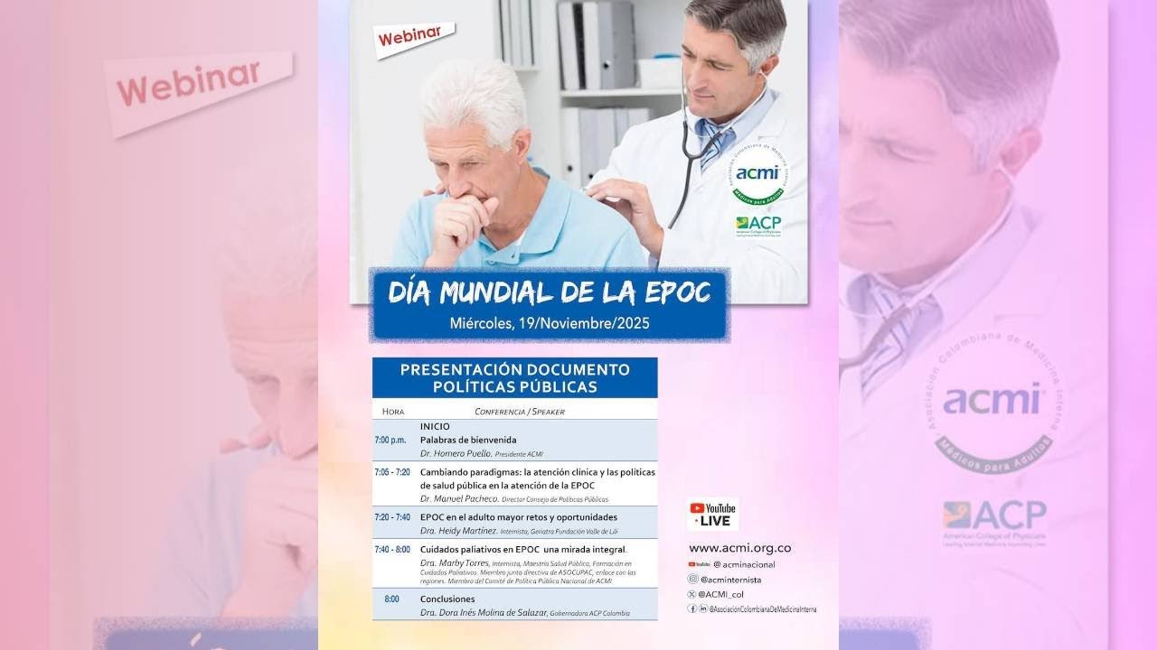 Webinar Día Mundial de la EPOC 2025