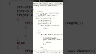 Longest Palindrome | Java | Nataraja Murthy #longest  #palindrome #java #121 #thankyou #shorts