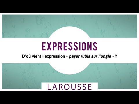 Vidéo: D'où vient l'expression d'avance ?