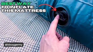 The BEST Way to Inflate This Intex Air Mattress