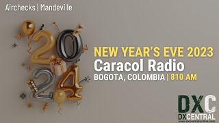 810 | Caracol Radio | Bogota, Colombia | New Year's Eve 2023 | Mandeville screenshot 5