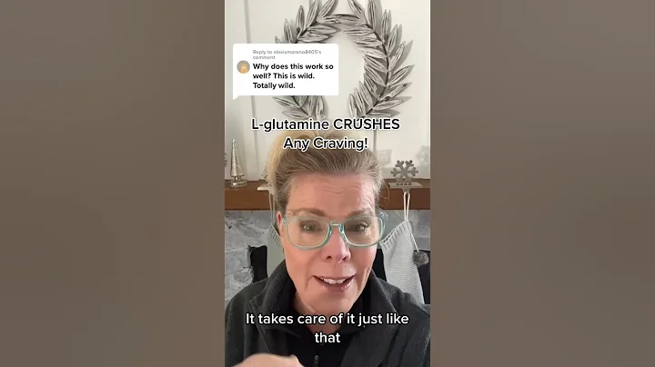 Why does L Glutamine work? #cravings #lglutamine #nutritionist #foodaddict #stopcravings