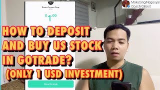 HOW TO DEPOSIT AND BUY US STOCK IN GOTRADE APP? 1 USD STOCK MARKET INVESTMENT screenshot 5