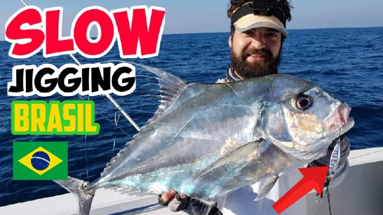 SLOW JIGGING - XARÉU BRANCO e OLHETE - QUEIMADA GRANDE SP - PESCARIA no MAR