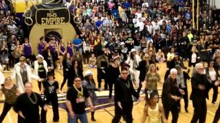 2015 RHS Senior pep rally parent dance