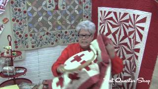 Minick and Simpson Show How to Big Stitch Hand Quilt - Fat Quarter Shop