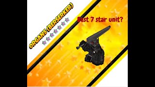 NEW Guts 7 Star, Organs (Berserker) Showcase in All Star Tower Defense