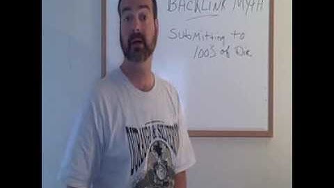 The Myth about Backlinks