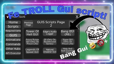 Roblox Arceus x FE Troll gui script OP! | work on any games! 🤣