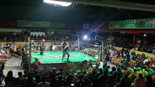 Lucha Libre dtu Supremacía Arena Afición Pachuca HGO Marcapasos Extremo Porros NG vs Experiencia DTU