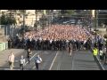 Kibice Lecha Poznań W Pradze Przed Meczem Ze Spartą. Lech Poznan Followers In Prague 27.07.2010