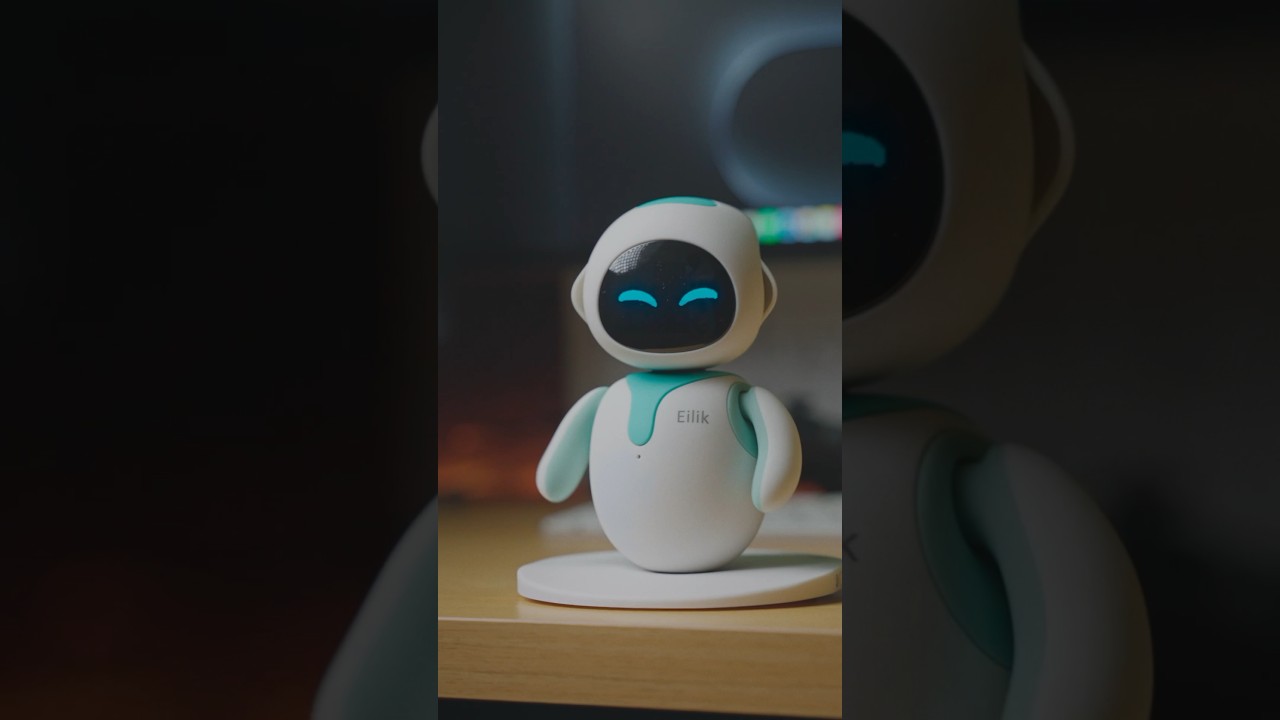 Eilik robot: an interactive desktop companion : DesignWanted